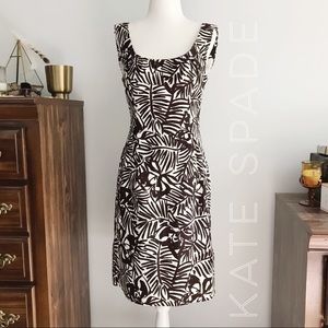 Kate Spade Palm Print Dress